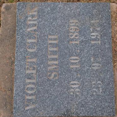 SMITH Violet Clark 1899-1974