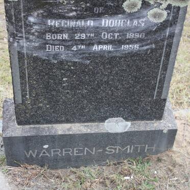 SMITH Reginald Douglas, Warren 1890-1956