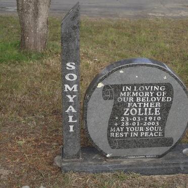 SOMYALI Zolile 1910-2003