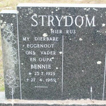 STRYDOM Bennie 1929-1989