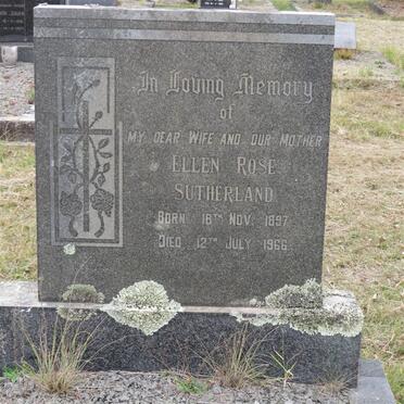 SUTHERLAND Ellen Rose 1897-1966