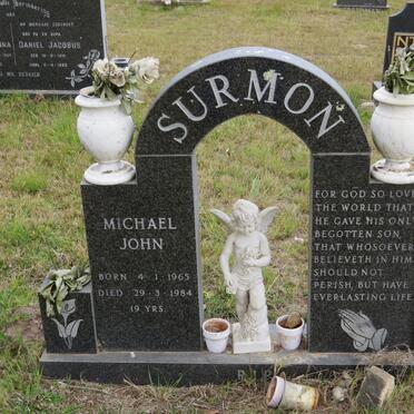 SURMON Michael John 1965-1984