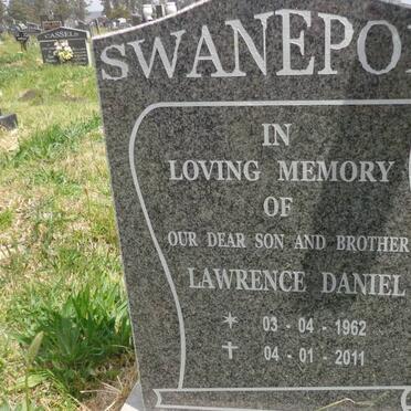 SWANEPOEL Lawrence Daniel 1962-2011