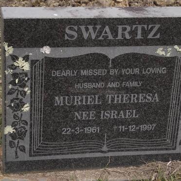 SWARTZ Muriel Theresa nee ISRAEL 1961-1997