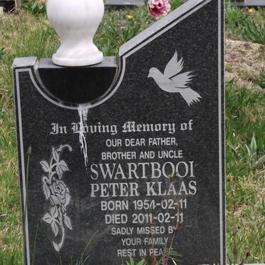 SWARTBOOI Peter Klaas 1954-2011