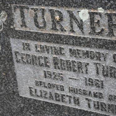 TURNER George Robert 1925-1961