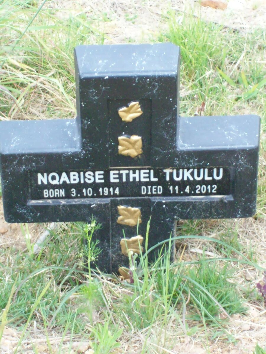 TUKULU Nqabise Ethel 1914-2012