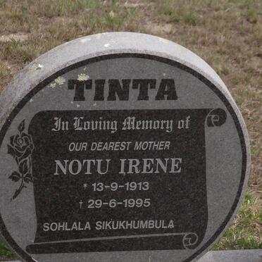 TINTA Hambani Albert 1910-1987 &amp; Noto Irene 1913-1995