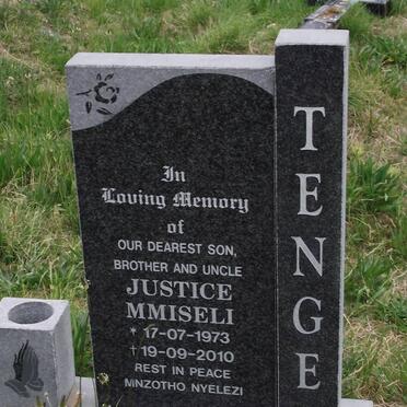 TENGE Justice Mmiseli 1973-2010