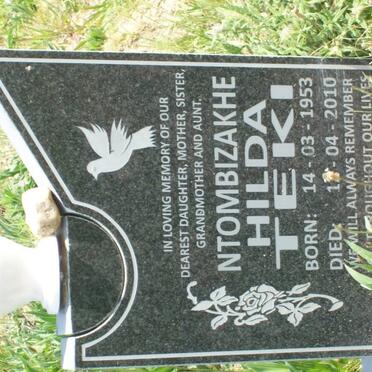 TEKI Ntombizakhe Hilda 1953-2010