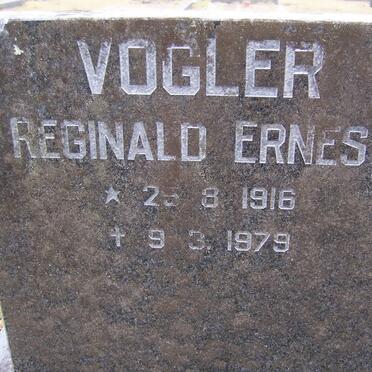 VOGLER Reginald Ernest 1916-1979