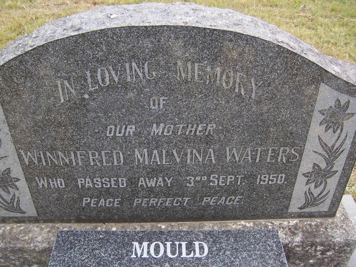 WATERS Winnifred Malvina -1950 :: MOULD