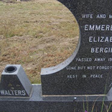 WALTERS Emmerentia Elizabeth Bergina -1987