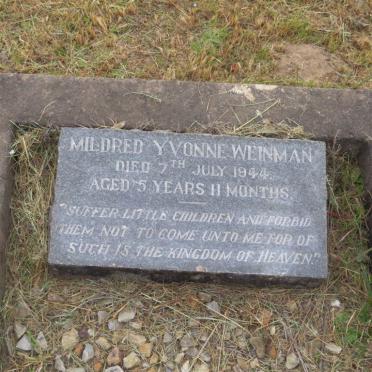 WEINMAN Mildred Yvonne -1944