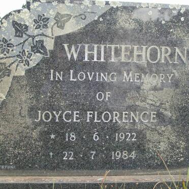 WHITEHORN Joyce Florence 1922-1984