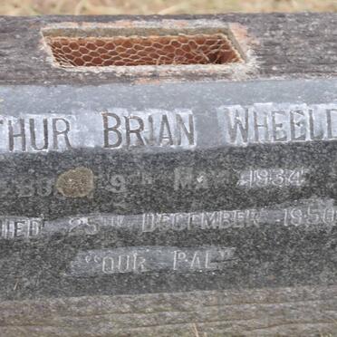 WHEELDON Arthur Brian 1934-1950