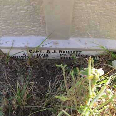 BARRATT A.J. 1894-1960