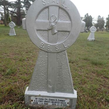 CONWAY Edwin B. 190?-1980