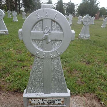 CUFF Oswald C. 1900-1970