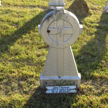 HEATHCOTE James F. -1963