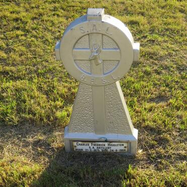 HIGGLETON Charles Frederick 1875 -1966