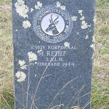 RETIEF M. -1944