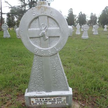 WILMOT W.M. 1901-1972