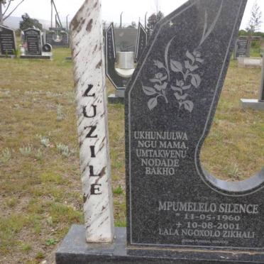 ZUZILE Mpumelelo Silence 1960-2001