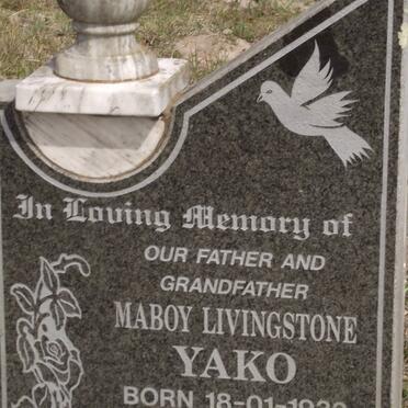 YAKO Maboy Livingstone 1932-2001