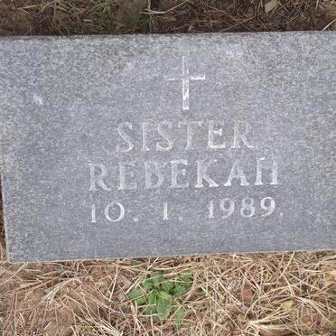 Sister Rebekah -1989