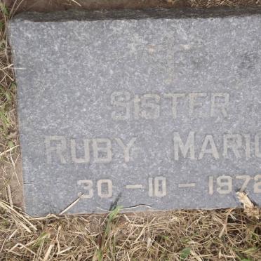 Sister Ruby Marion -1972