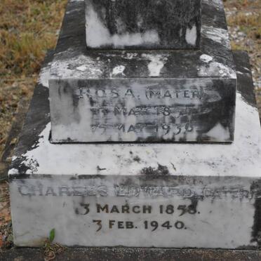 ? Charles Edward 1858-1940 &amp; Rosa 1857-1936