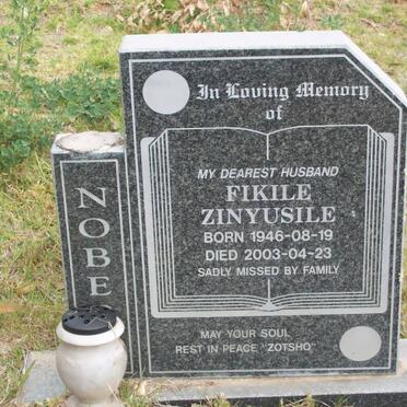 ? NOBE? Fikile Zinyusile 1946-2003