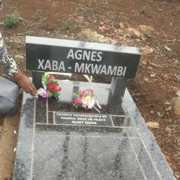 XABA Agnes, MKWAMBI