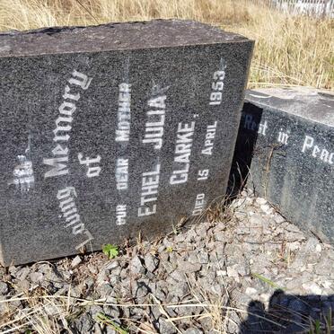 CLARKE Ethel Julia -1953