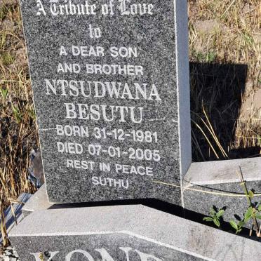 KONDLO Ntsudwana Besutu 1981-2005