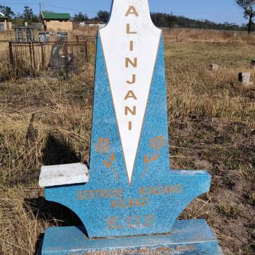 KALINJANI Gertrude Nondawo Nolwazi 1930-2012