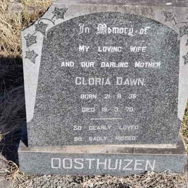 OOSTHUIZEN Gloria Dawn 1935-1970