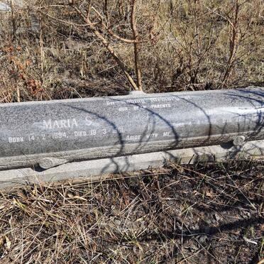 ? John F.J. 1890-1947 &amp; Maria S. 1894-1961