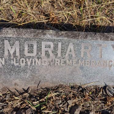 MORIARITY Richard 1868-1937 &amp; Ruth 1871-1932