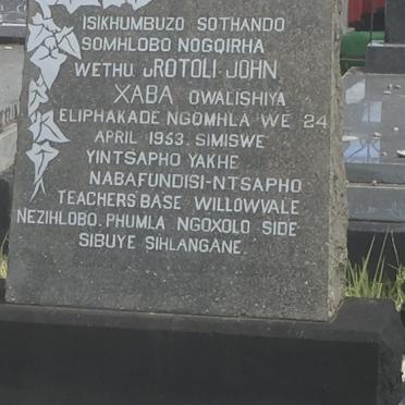 Eastern Cape, GATYANA district, Willowvale cemetery