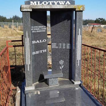 MLOTYWA Balo Seth 1951-2013