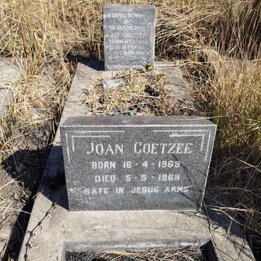 COETZEE Joan 1969-1969