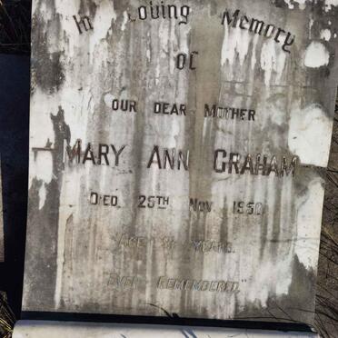 GRAHAM Mary Ann -1950