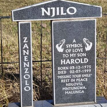 NJILO Zanenzolo Harold 1975-1999