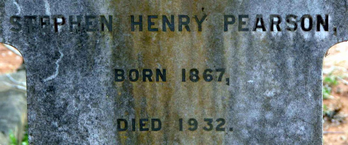 PEARSON Stephen Henry 1867-1932