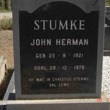 STUMKE John Herman 1921-1979