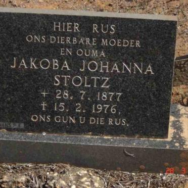 STOLTZ Jakoba Johanna 1877-1976