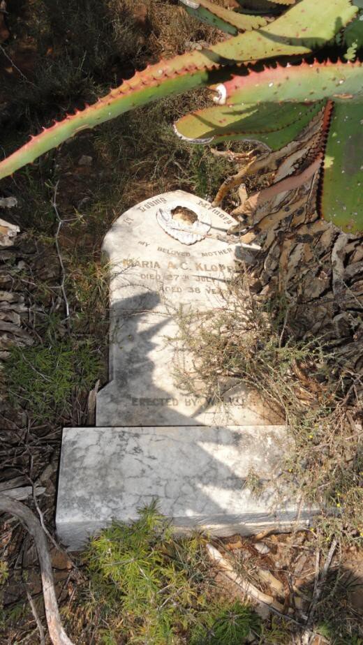 KLOPPER Maria A.C. 