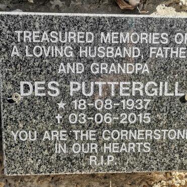 PUTTERGILL Des 1937-2015